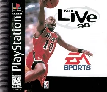 NBA Live 98 (US) box cover front